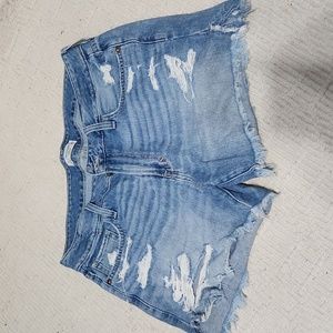 Abercrombie jean shorts
